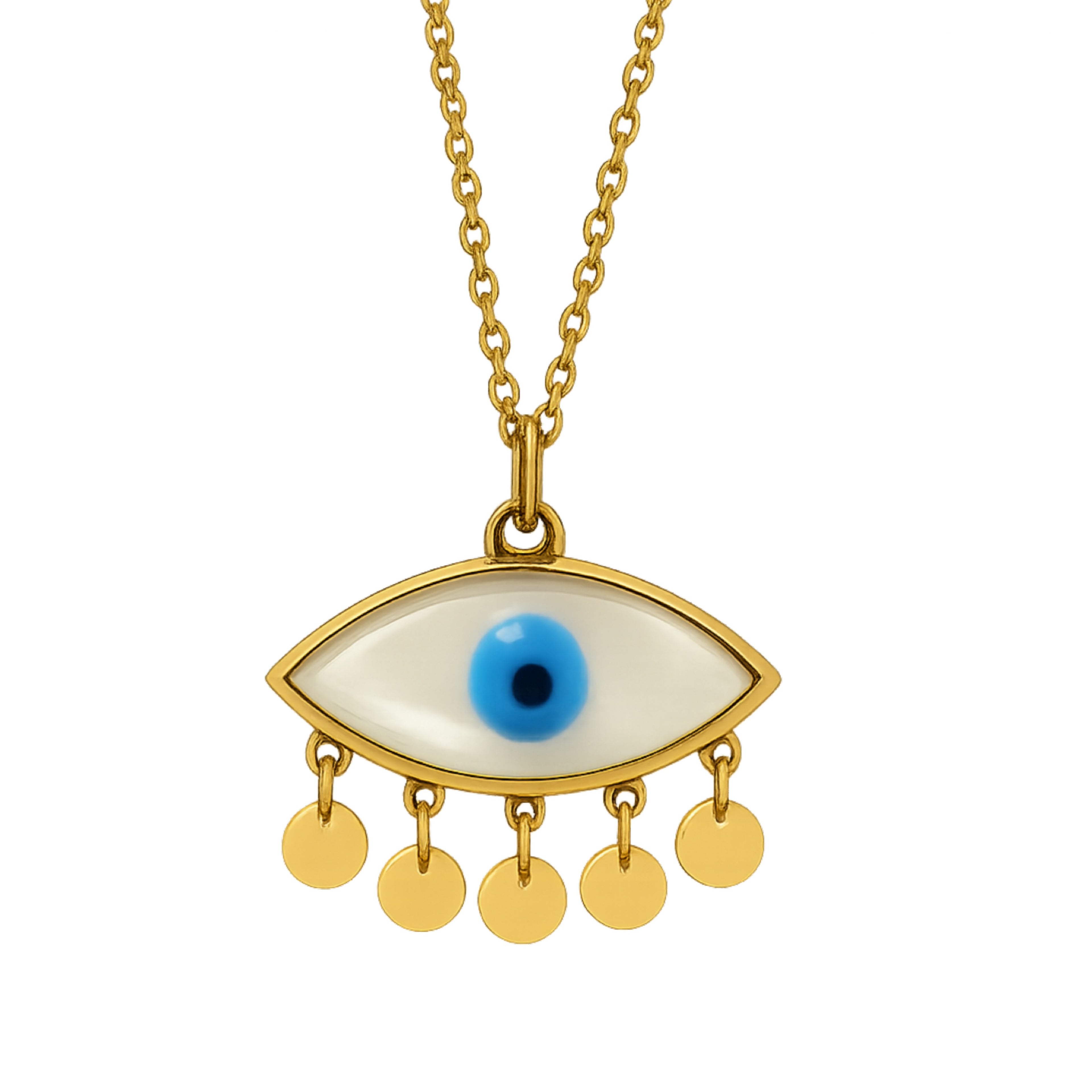 18k Gold Pendant Necklace