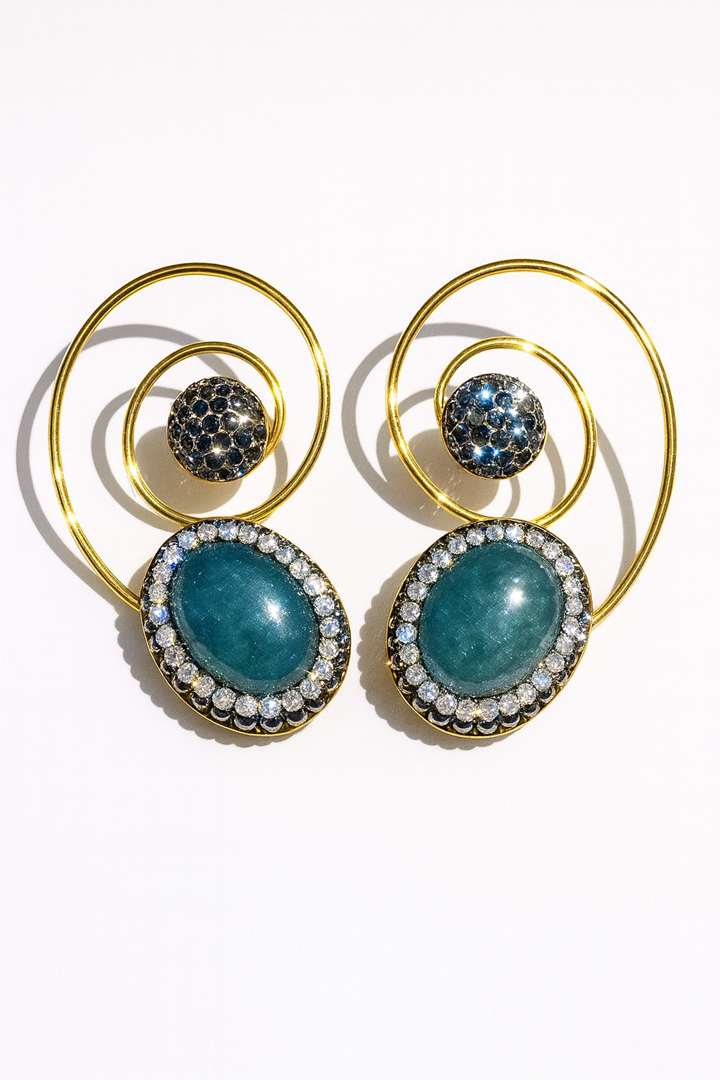 Amphitrite Spiral Earrings