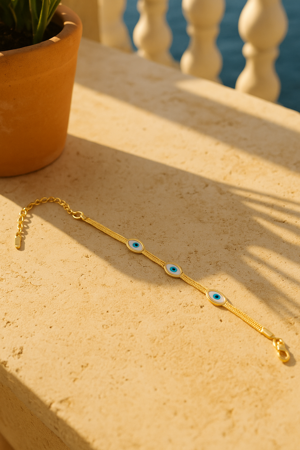 Classic Style Evil Eye Bracelet