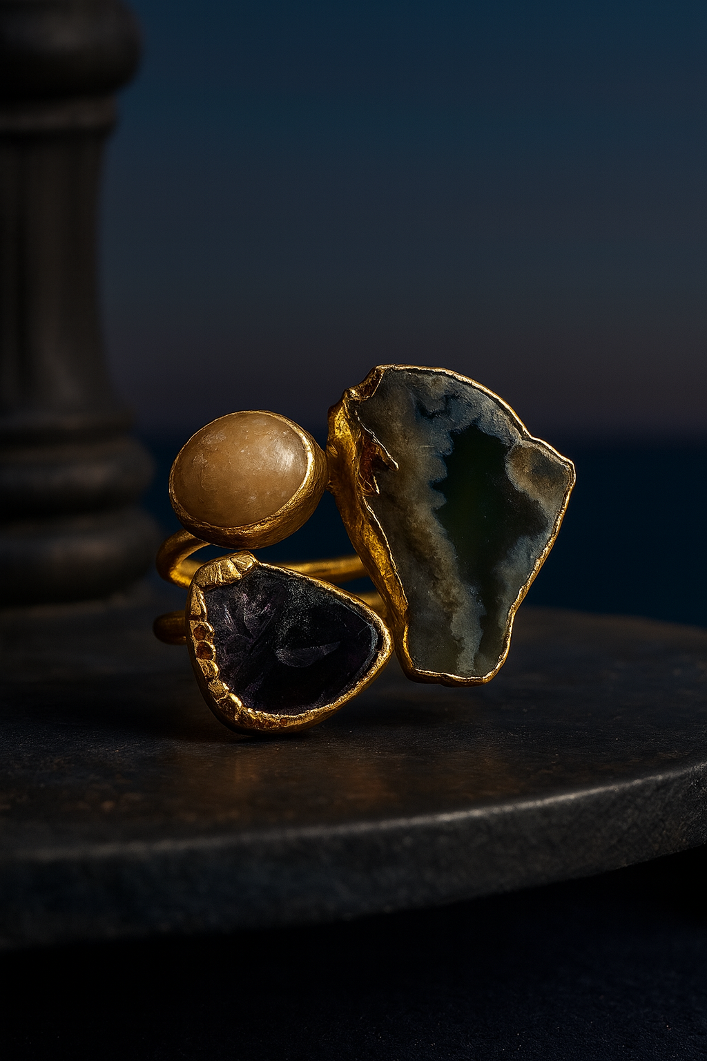 Gaia Jade Ring