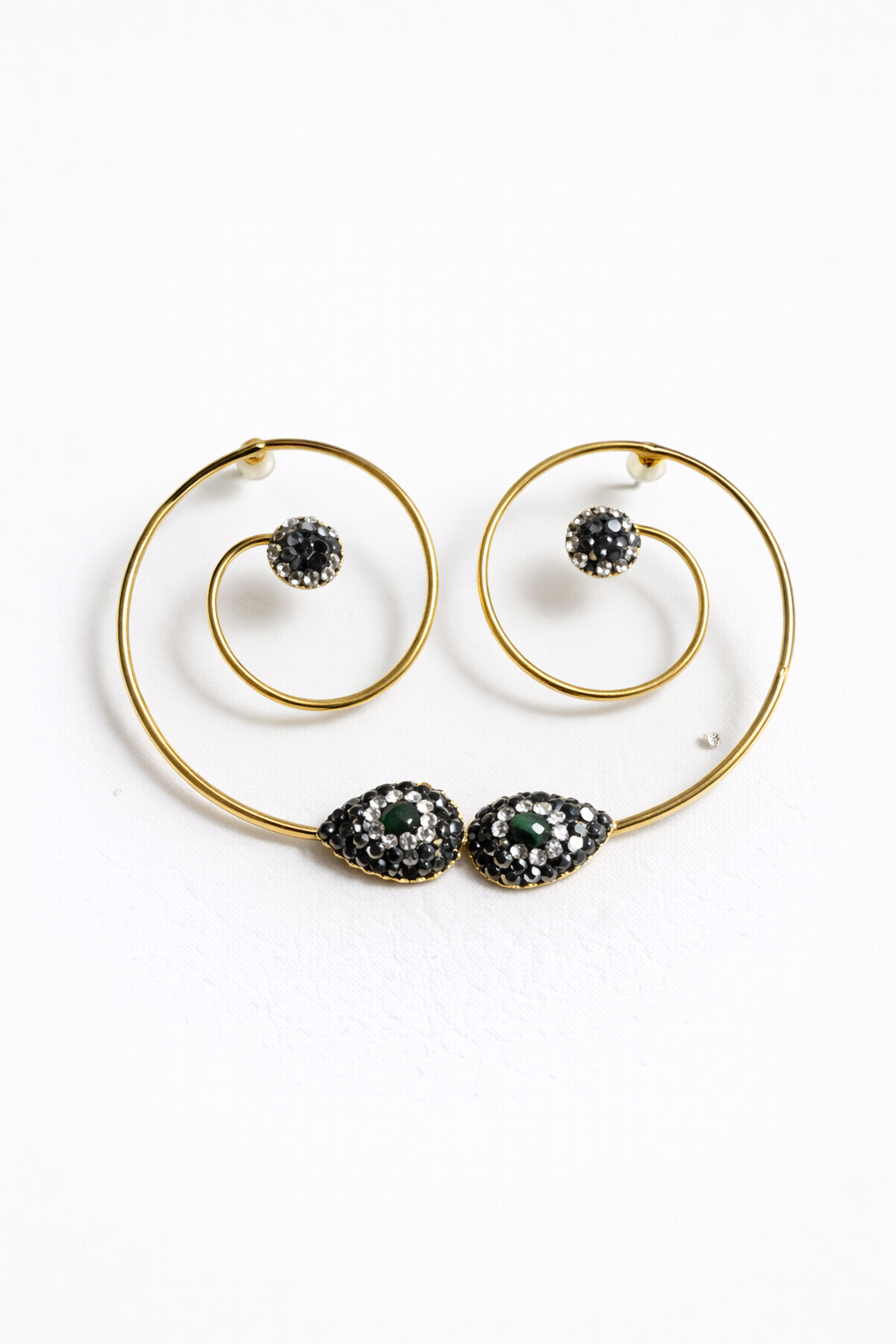 Melantha Spiral Earrings