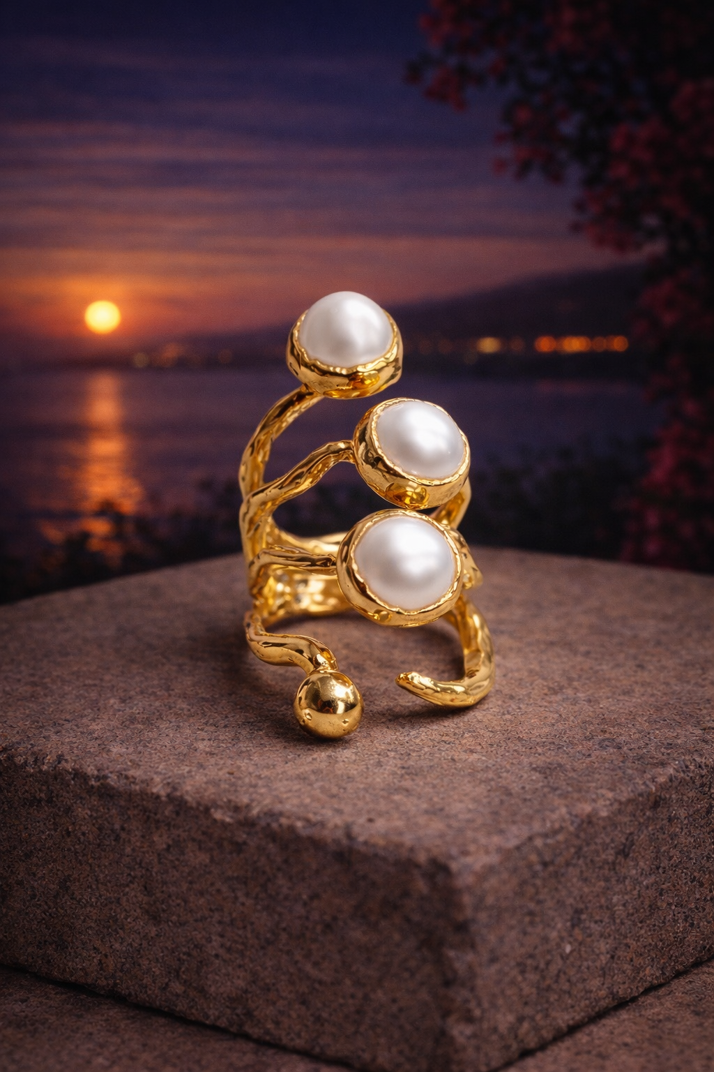 Thalassa Pearl Ring