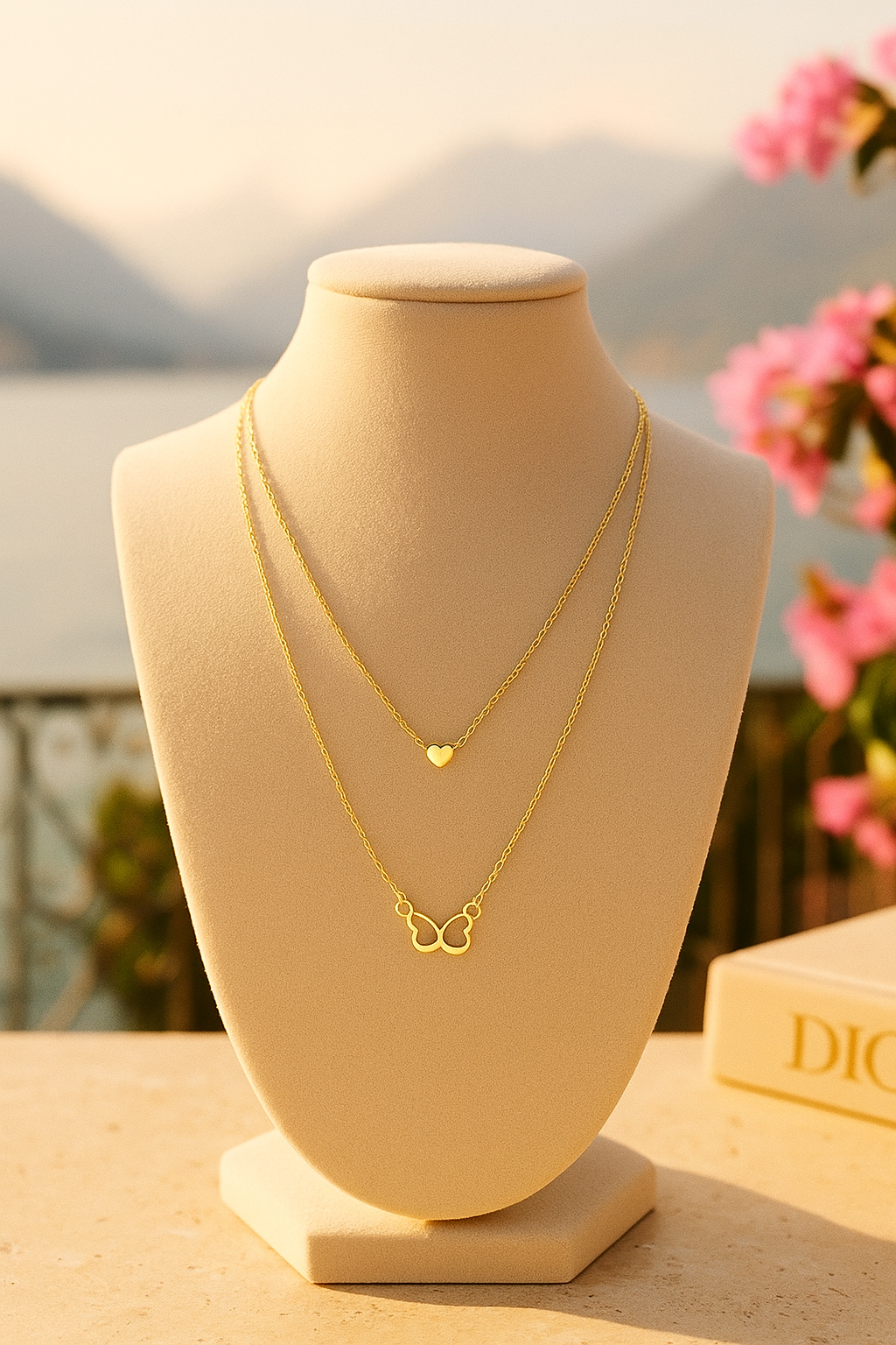 Layered Heart Necklace