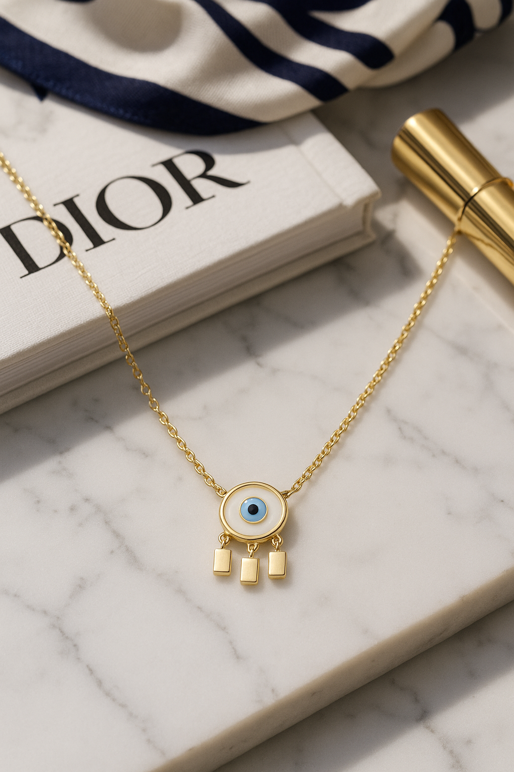 18k Gold Pendant Necklace