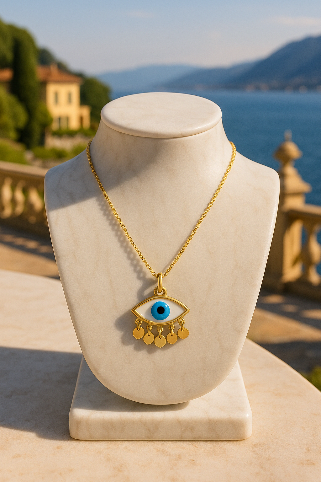 18k Gold Pendant Necklace