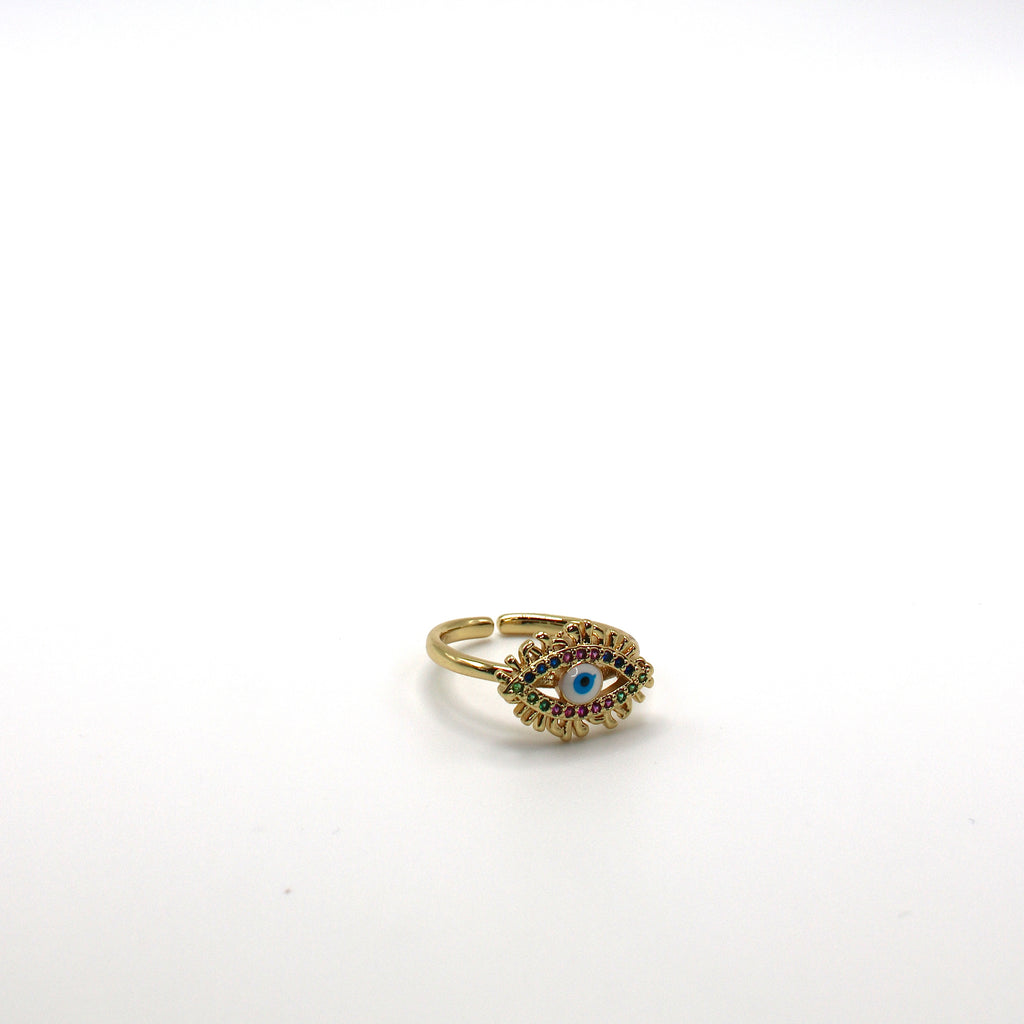 14k Gold Plated Open Ring