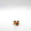 Turquoise 14k Gold Open Ring