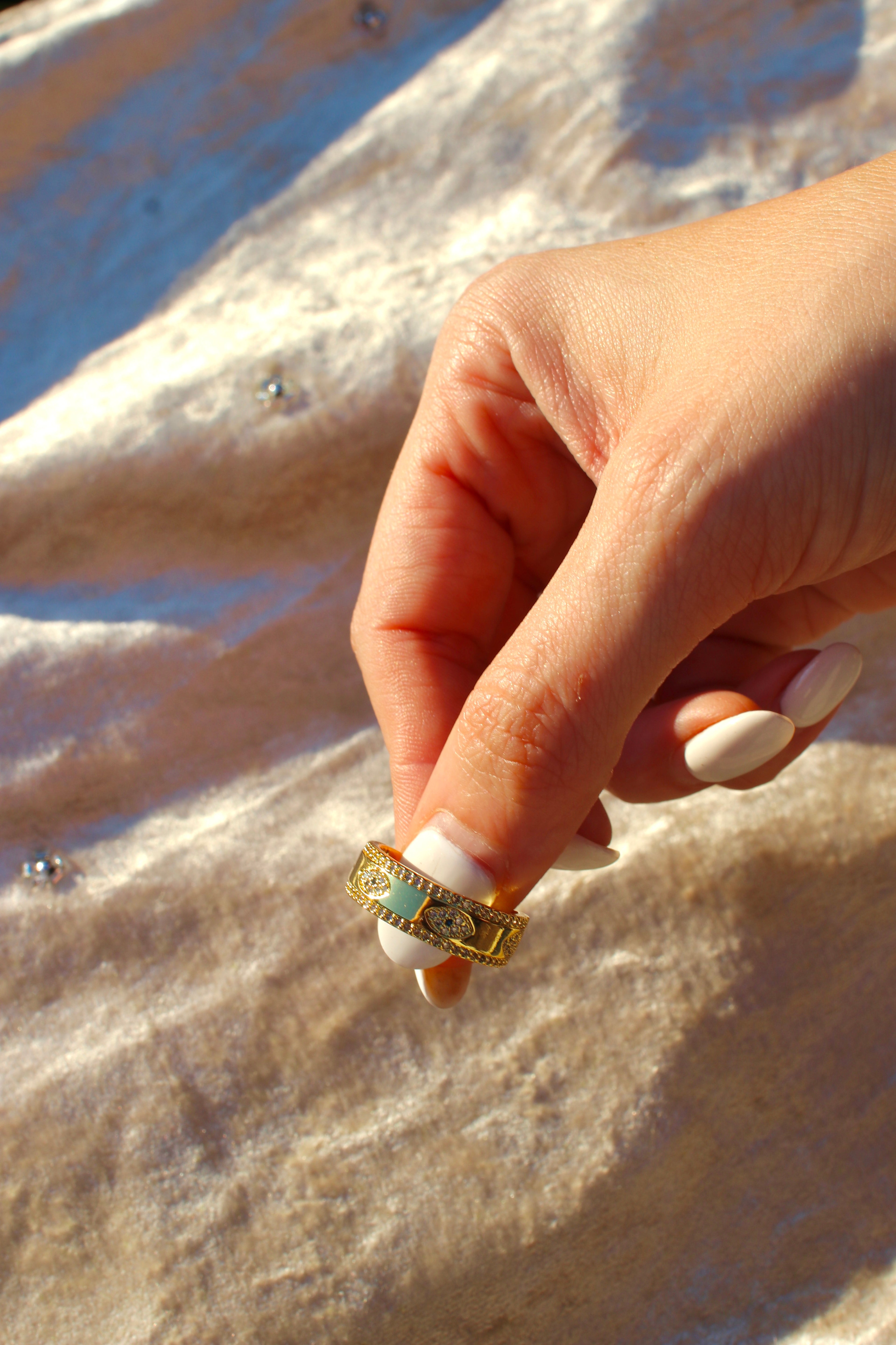 Evil Eye Open ring