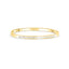 18K Gold Plated Rhinestones Bangle