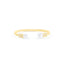 18K Gold Pearl Bangle