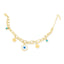 Evil Eye 18k Gold Plated Bracelet