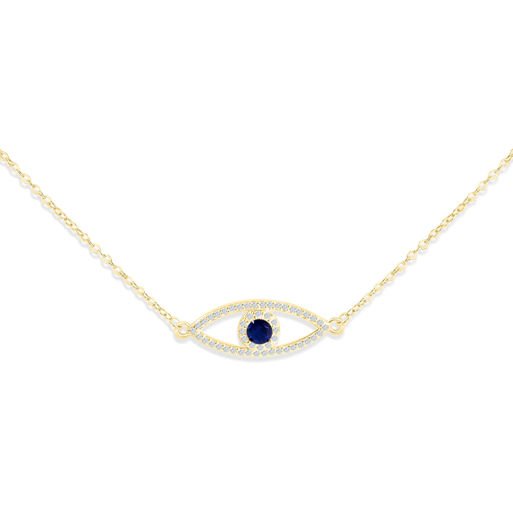 Gold Evil Eye Bracelet