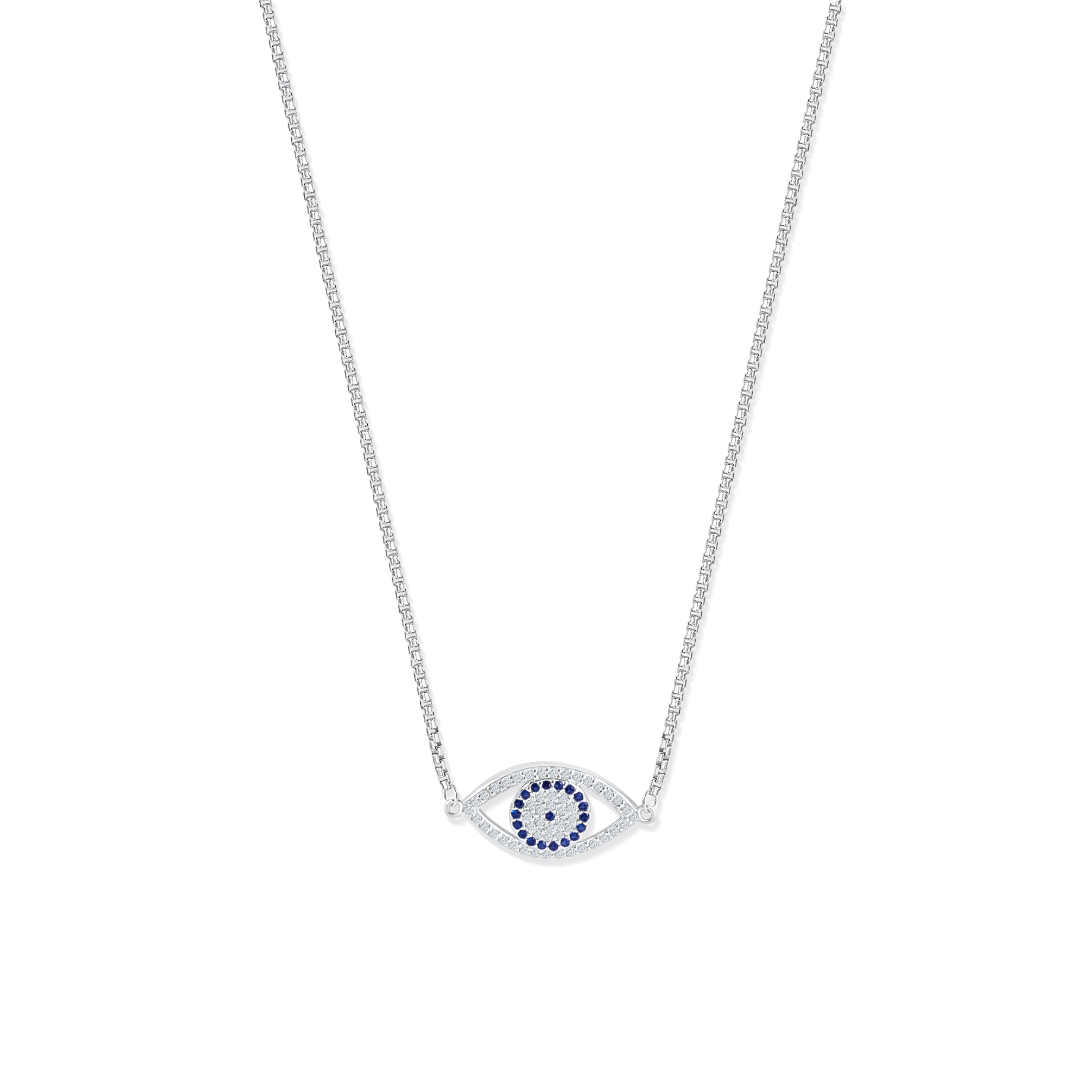 Silver Plating Evil Eye Bracelet