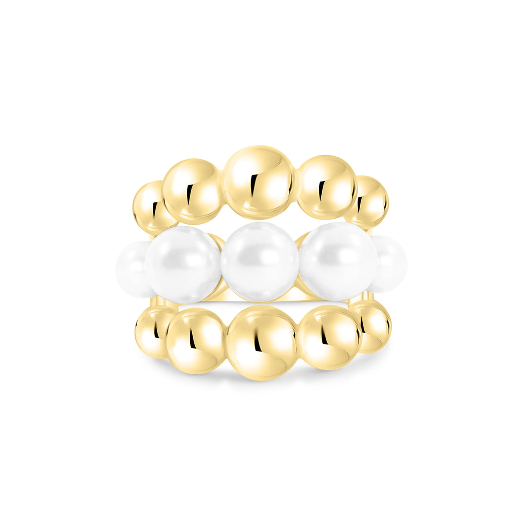 Round Pearl Ring