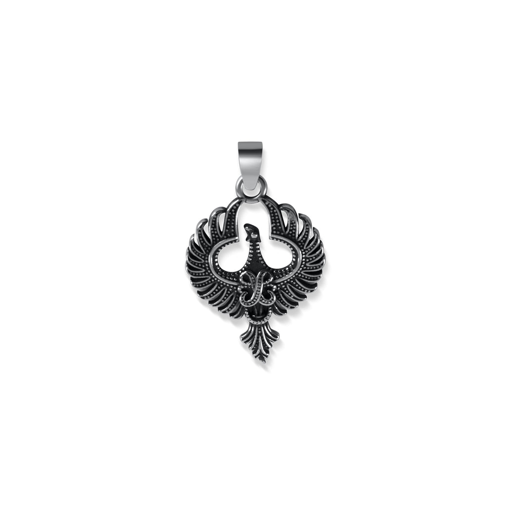 Stainless Steel Phoenix Pendant