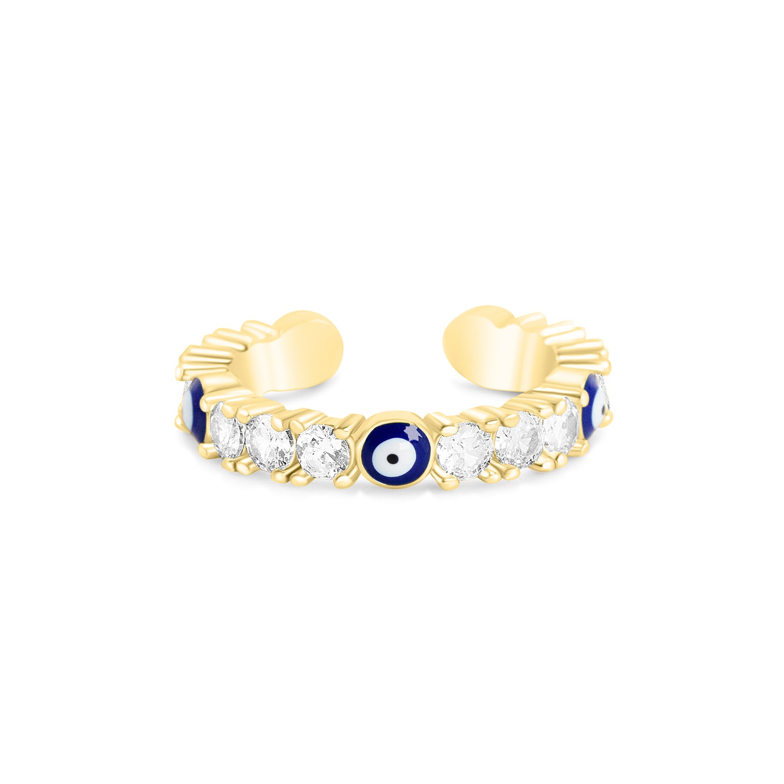 Gold-Plated Stackable  Ring