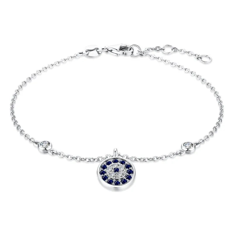 Simple Style Silver Bracelet